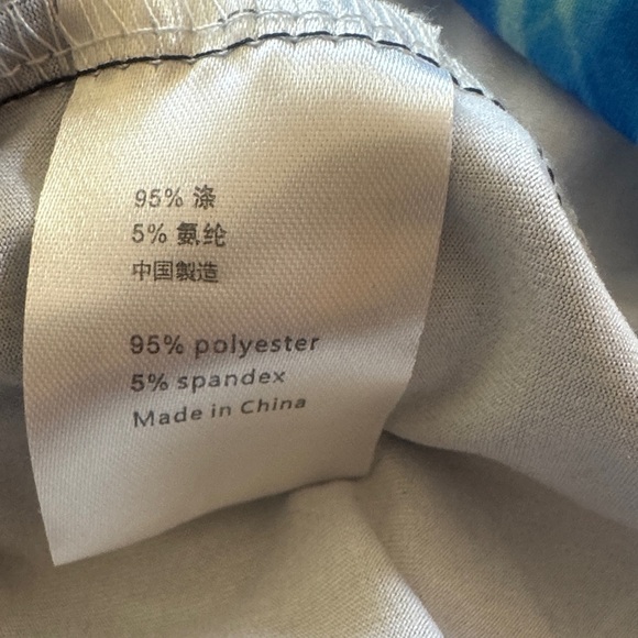 Blue and Black Flame Long Sleeve Shirt - Picture 4 of 4